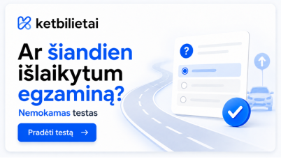 ketbilietai nemokamas testas