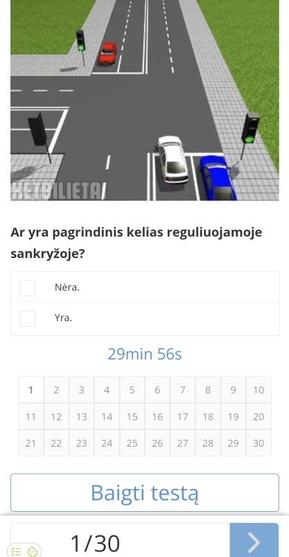 spresti testa ketbilietai