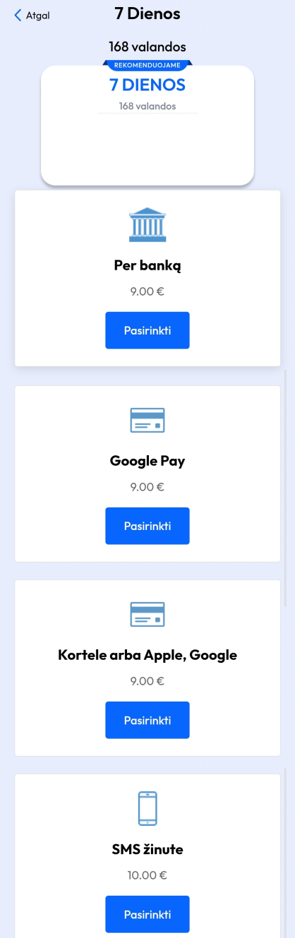 ketbilietai testu uzsakymas per banka sms