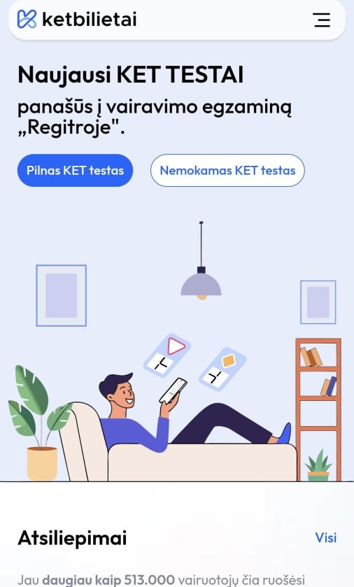 ketbilietai psl