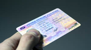 Vairuotojo pažymėjimas Europa