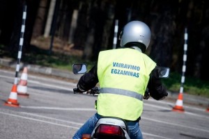 Motociklo vairavimo egzaminas